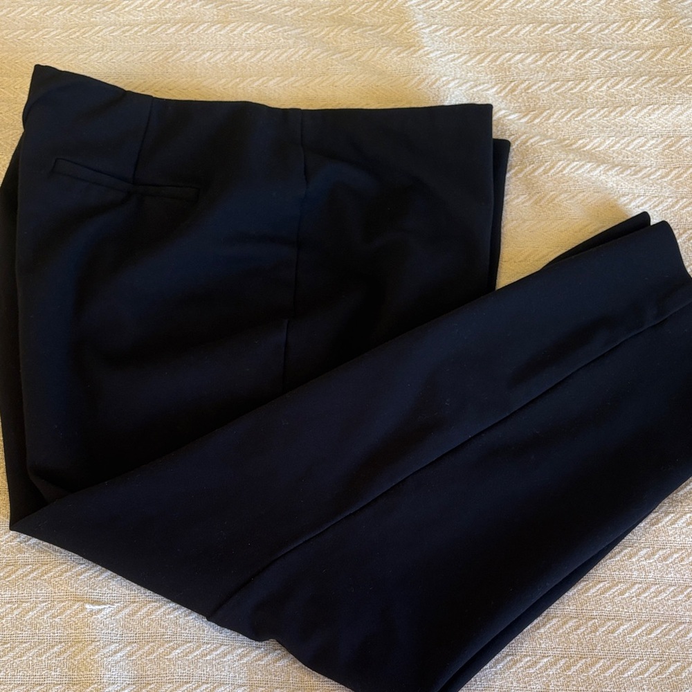 20W Alfani Women’s Black Straight Leg Dress Pants